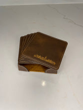 Load image into Gallery viewer, Leather coasters
